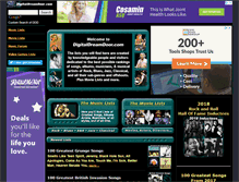 Tablet Screenshot of digitaldreamdoor.com